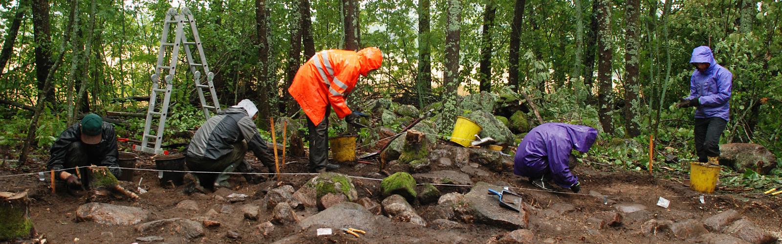 Picture: tutkimusta sateessa